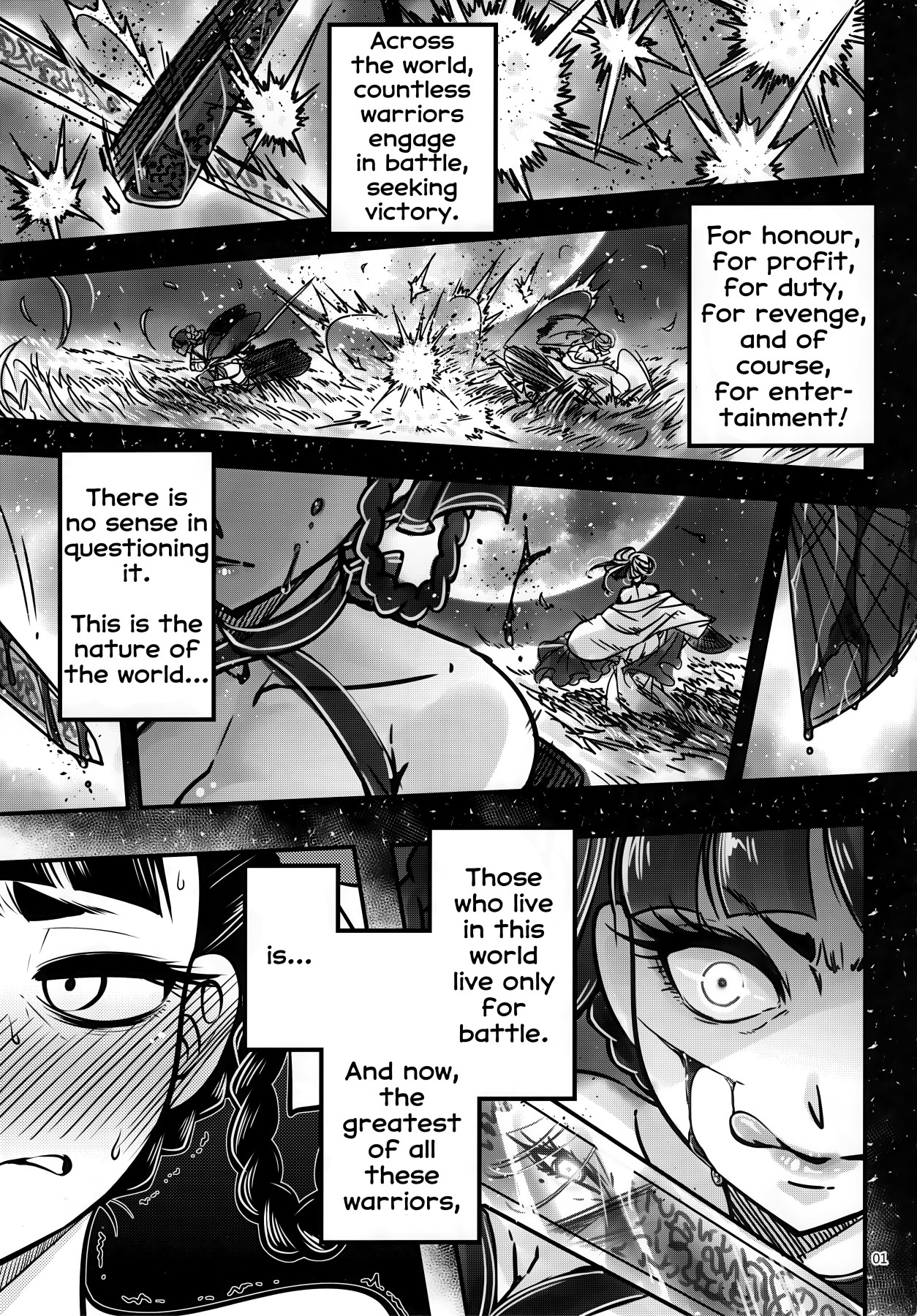 Hentai Manga Comic-Hyakkasou3 <<The Blue Eyed Rakshasa's Counter Attack!>>-Read-2